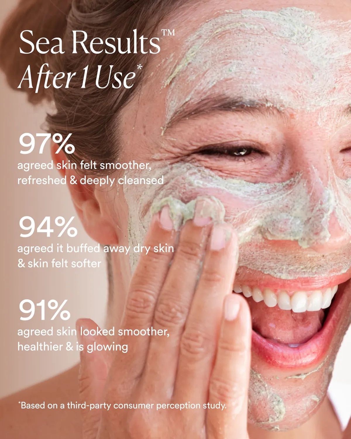 Osea Seaglow Resurfacing Scrub gezichtsscrub 50 ml mild