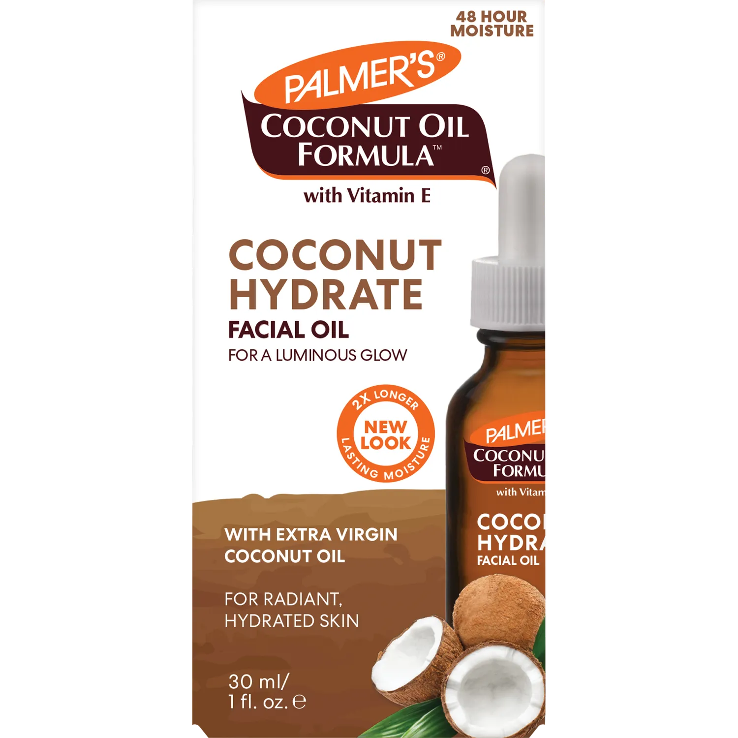 Palmer's Coconut Oil gezichtsset olie + scrub droge huid