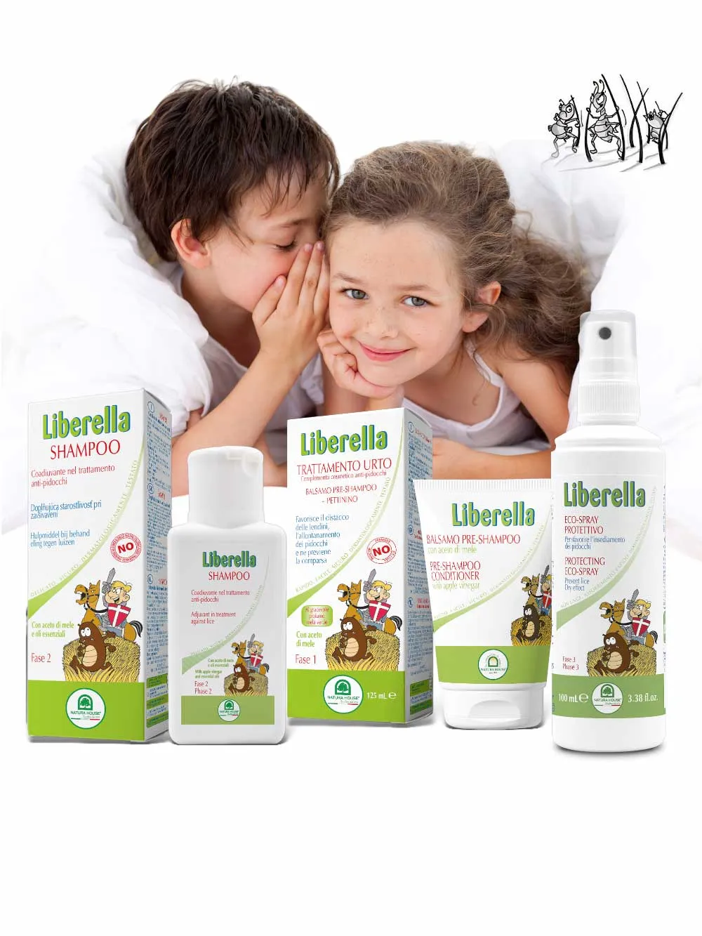 Natura House Liberella conditioner 125ml met netenkam