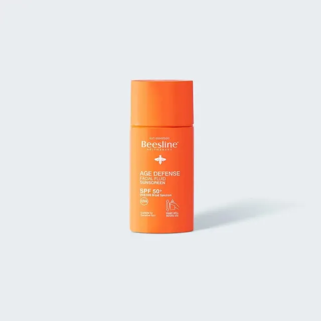 Beesline Age Defense Fluid zonnebrand SPF50+ matterend