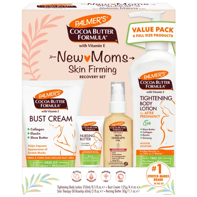 Palmer's New Moms Post-Pregnancy Huidset 4-delig verstevigend