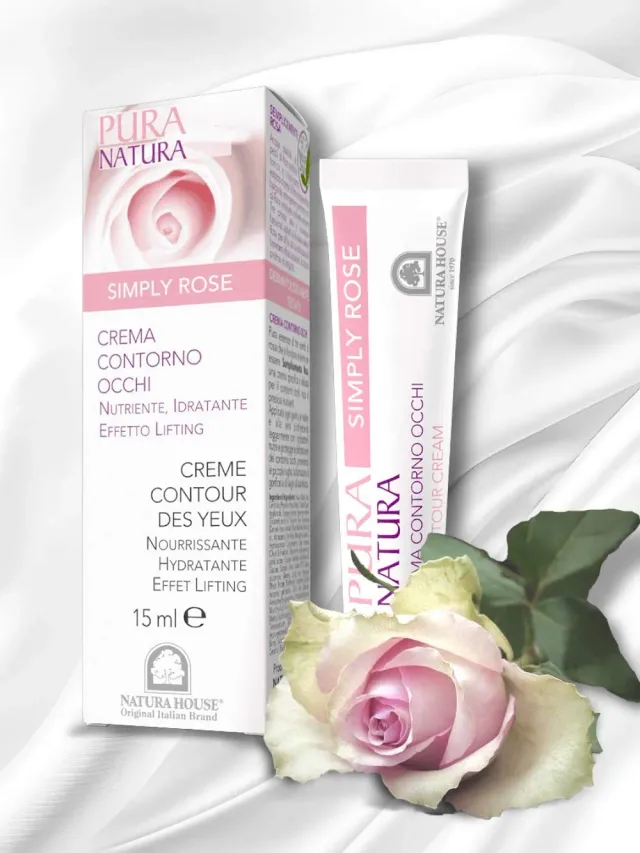 Natura House oogcontourcrème 15ml liftend roos voedend