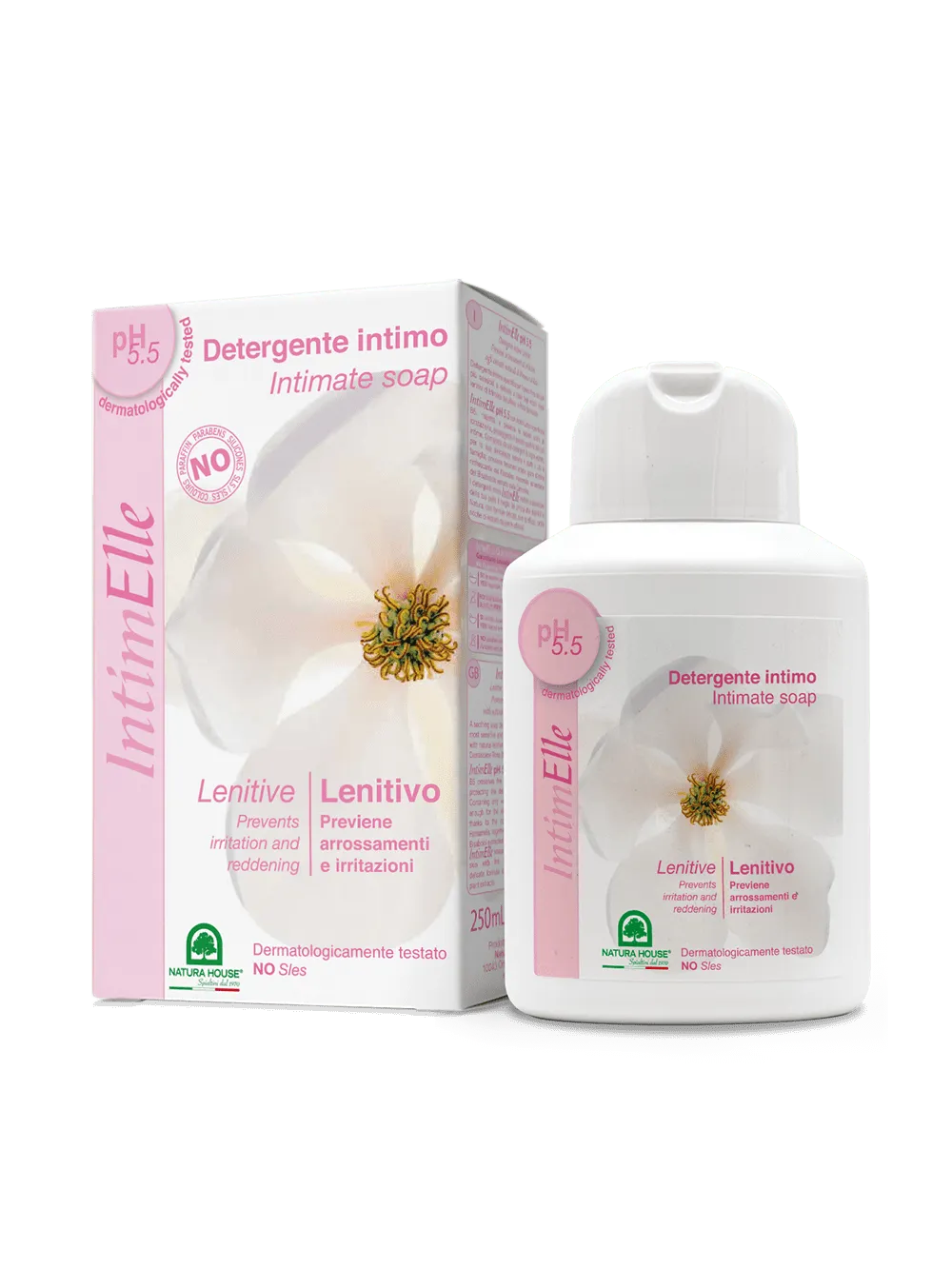 Natura House Intimelle pH 5.5 intiemgel 250ml verzachtend