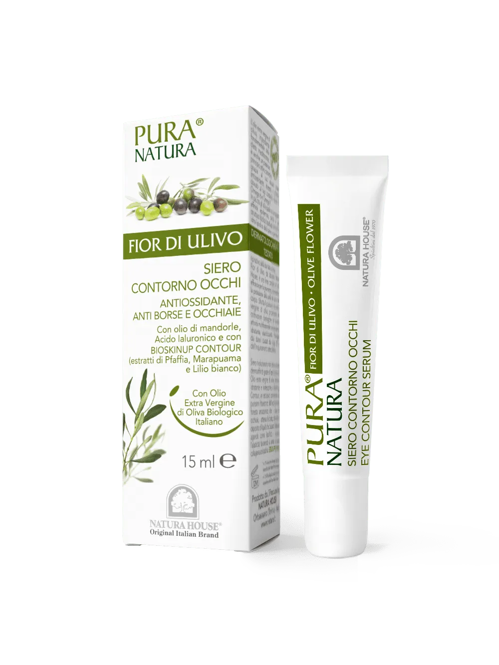 Natura House Olive Flower oogserum 15ml wallen