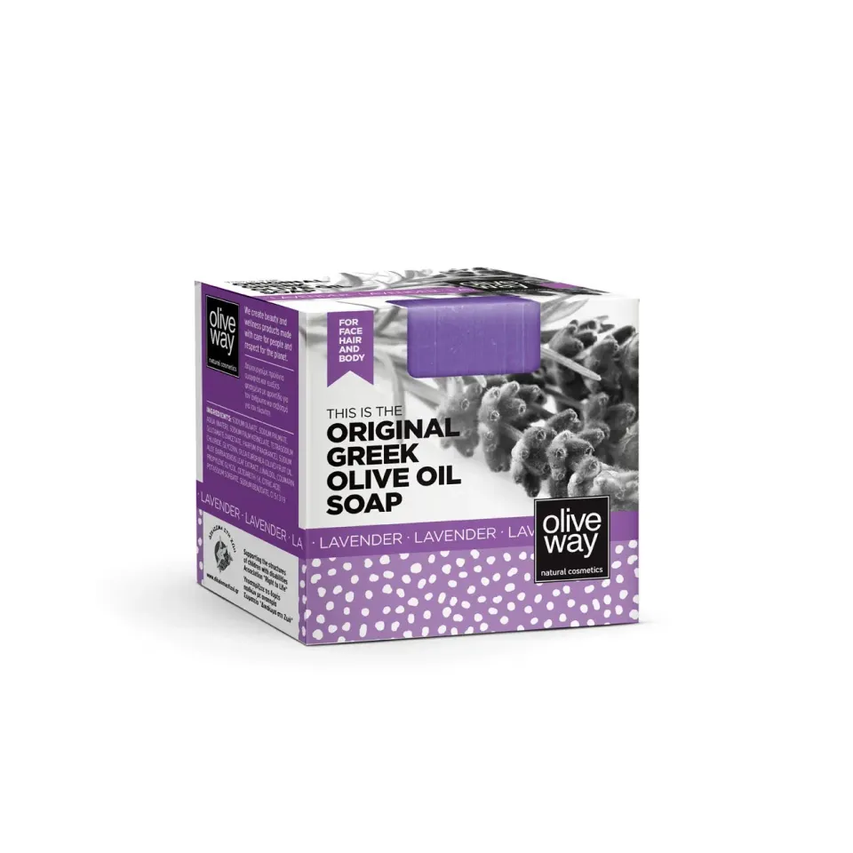 Oliveway Pure Olijfoliezeep lavendel ontspannend