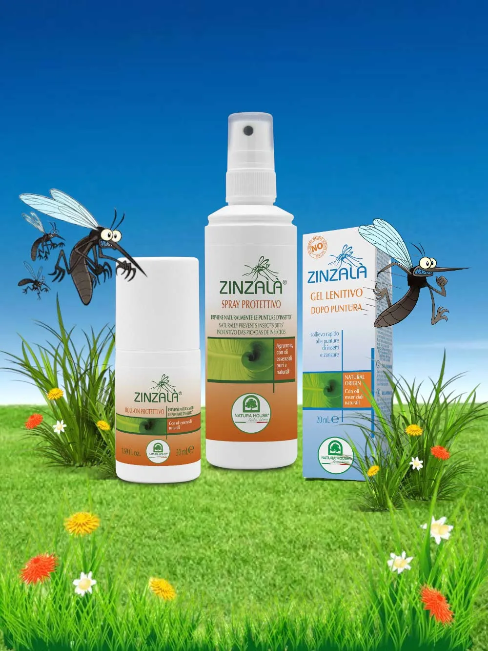 Natura House Zinzalà Verzachtende Gel 20ml na muggenbeet