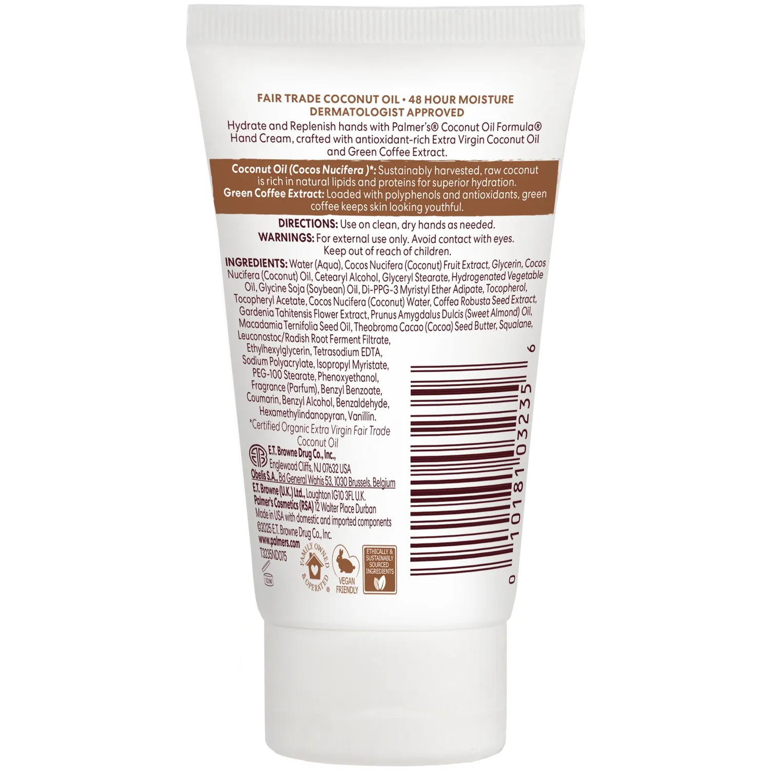 Palmer's Coconut Hydrate handcrème 2.1 oz kokosolie