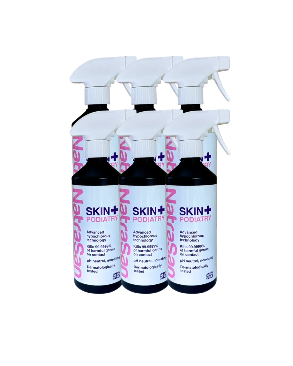 Dermatonics NatraSan Skin+ huidreiniger 500ml set van 6 pods