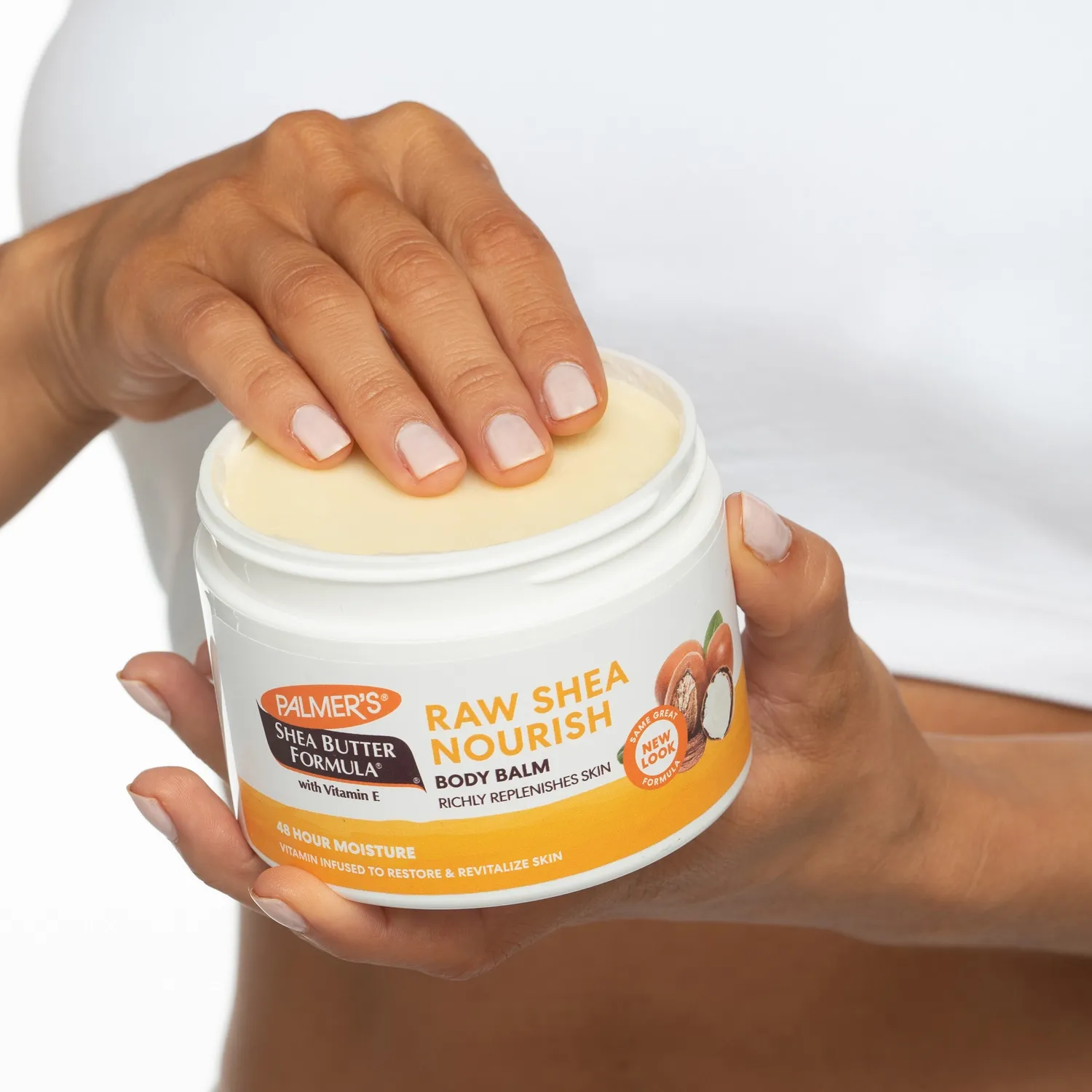 Palmer's Raw Shea Nourish Body Balm lichaamsbalsem 7.25 oz ruw
