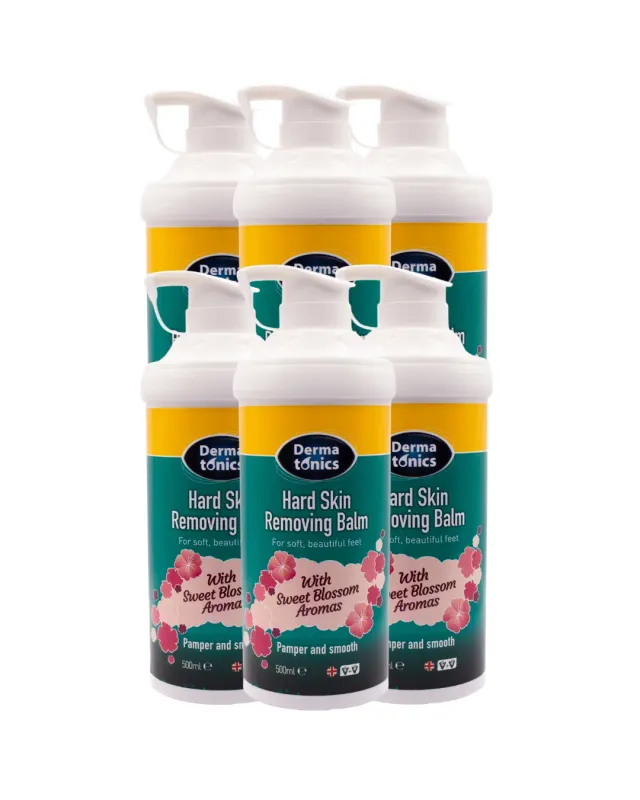 Dermatonics Hard Skin Balm voetbalsem 6 x 500ml mild