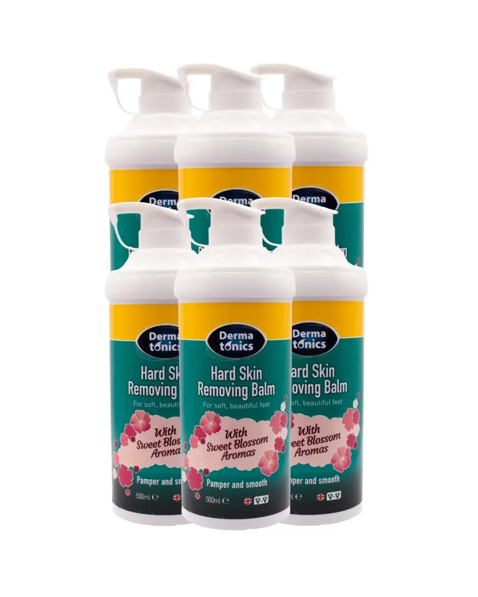 Dermatonics Hard Skin Balm voetbalsem 6 x 500ml mild
