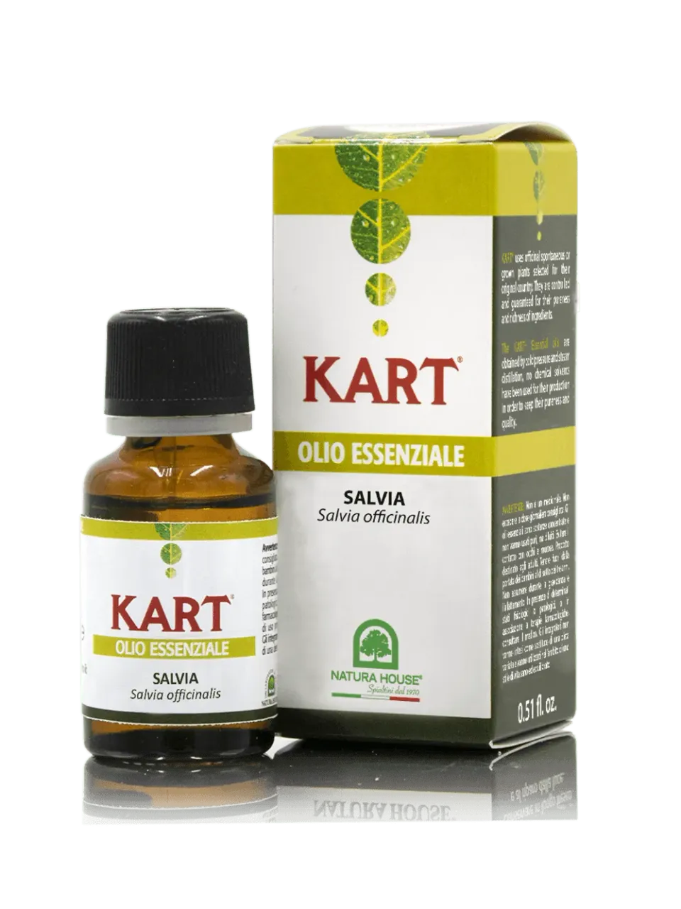 Natura House Salvia etherische olie 15ml zuiver
