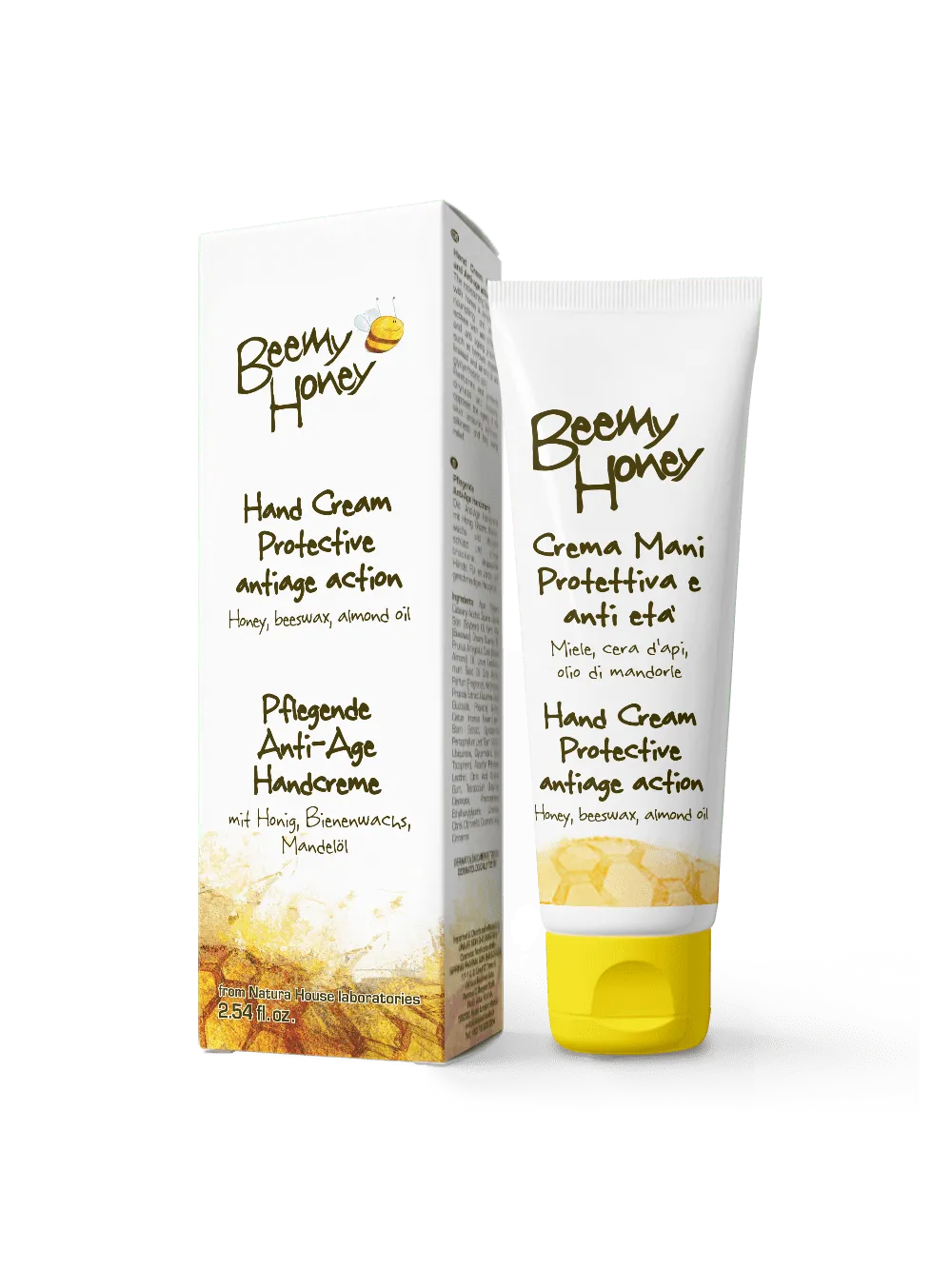 Natura House Beemy Honey handcrème voedend 75ml honing