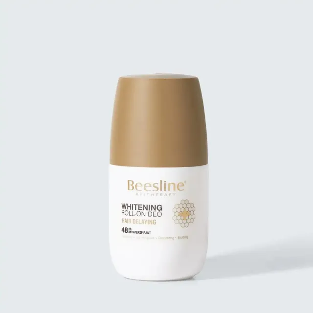Beesline Whitening Hair Delaying roll-on deodorant 48u verhelderend