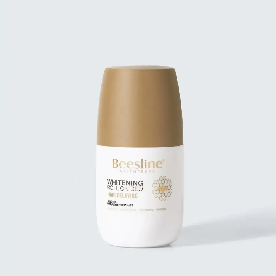 Beesline Whitening Hair Delaying roll-on deodorant 48u verhelderend