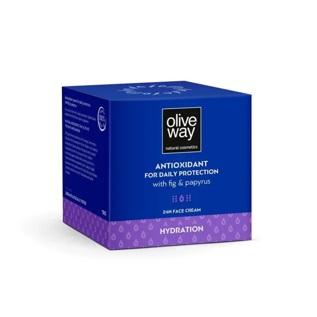 Oliveway 24h Gezichtscrème Antioxidant met olijfolie