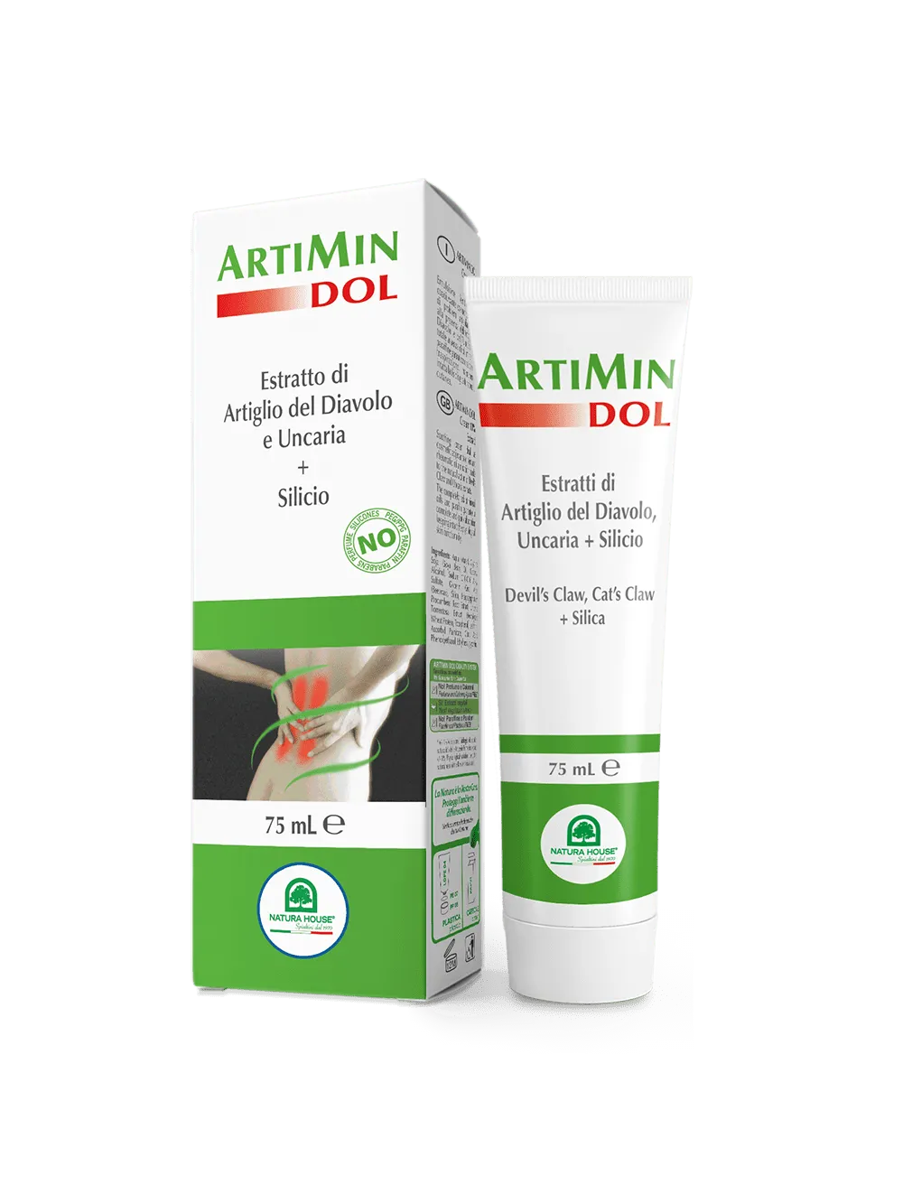 Natura House Artimin Dol crème 75ml met duivelsklauw