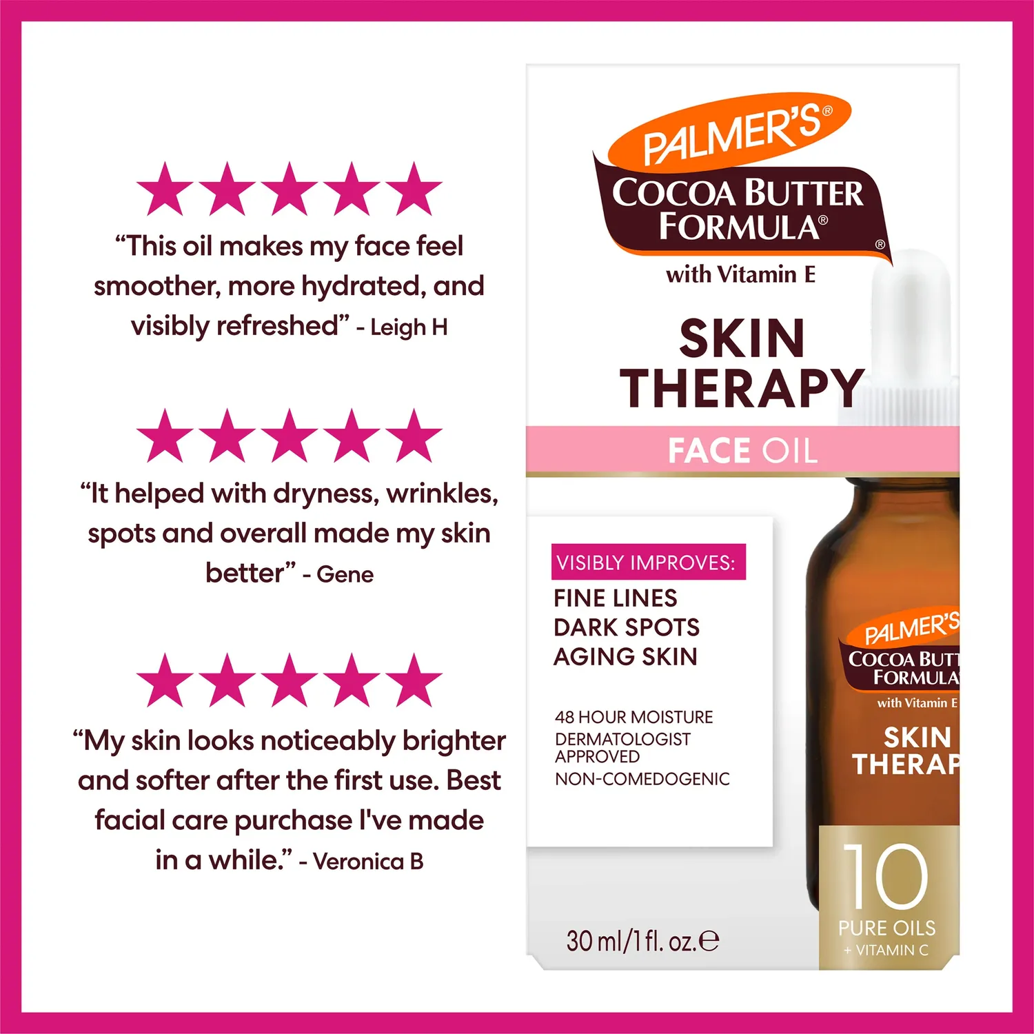 Palmer's Skin Therapy gezichtsolie retinol 30 ml