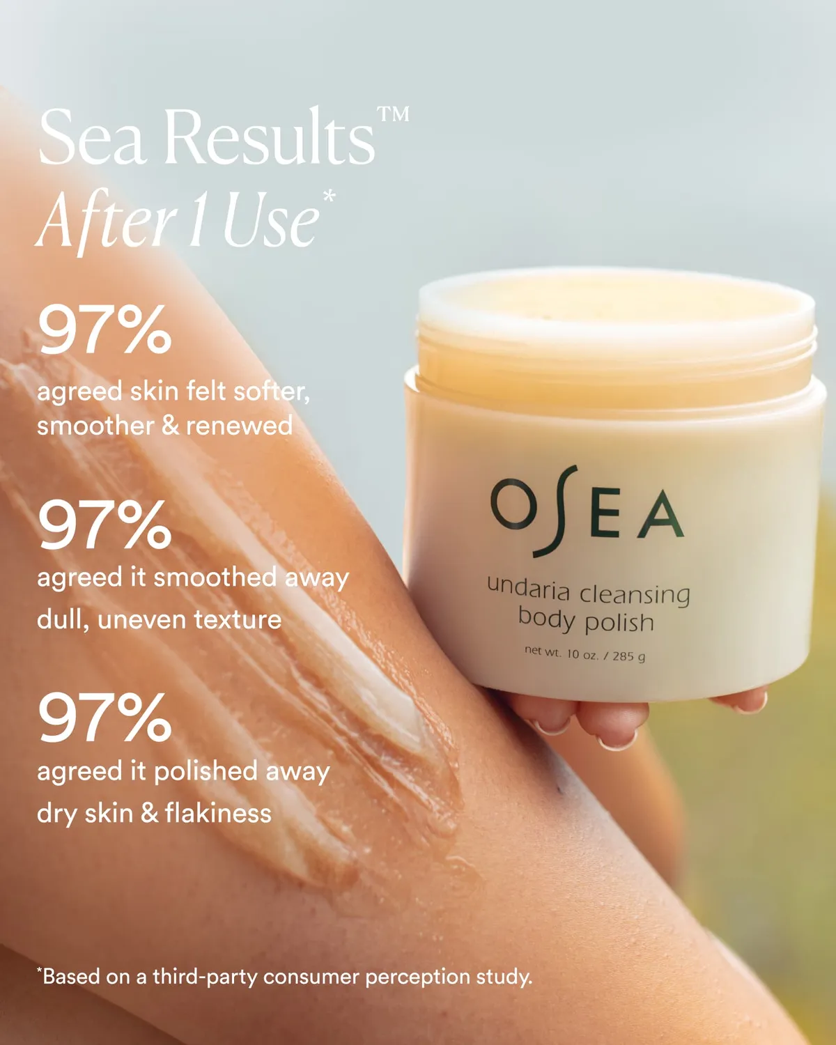 Osea Undaria Cleansing bodyscrub 10 oz gladde huid
