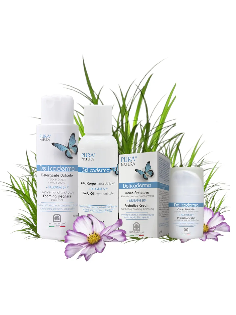 Natura House Delicaderma Protective Soothing crème 50ml droge huid