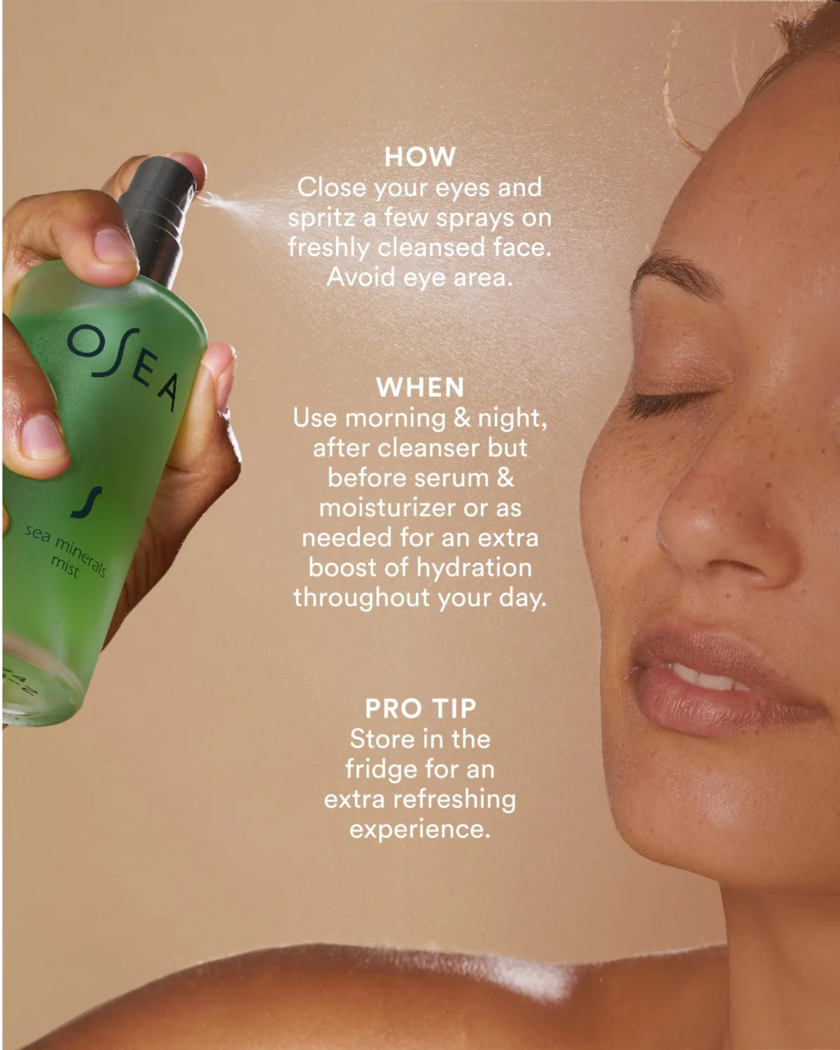 Osea Sea Minerals Mist gezichtsmist 100 ml verfrissend