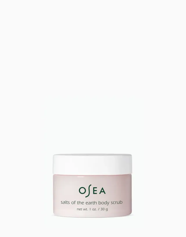 Osea Salts of the Earth bodyscrub reisformaat met sheaboter