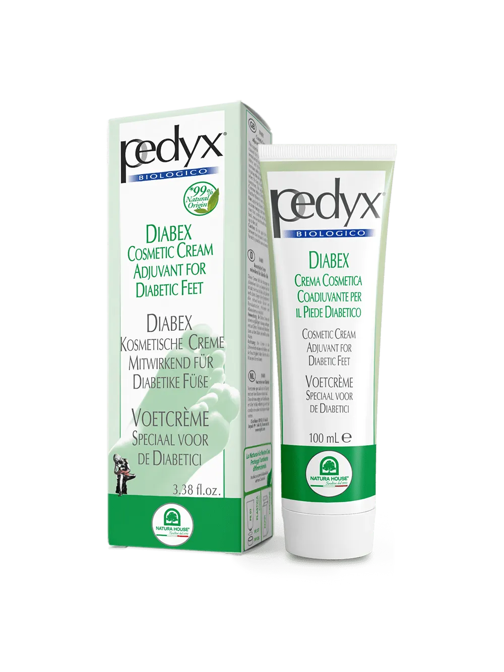 Natura House Pedyx Diabex voetcrème 100ml diabetische voeten