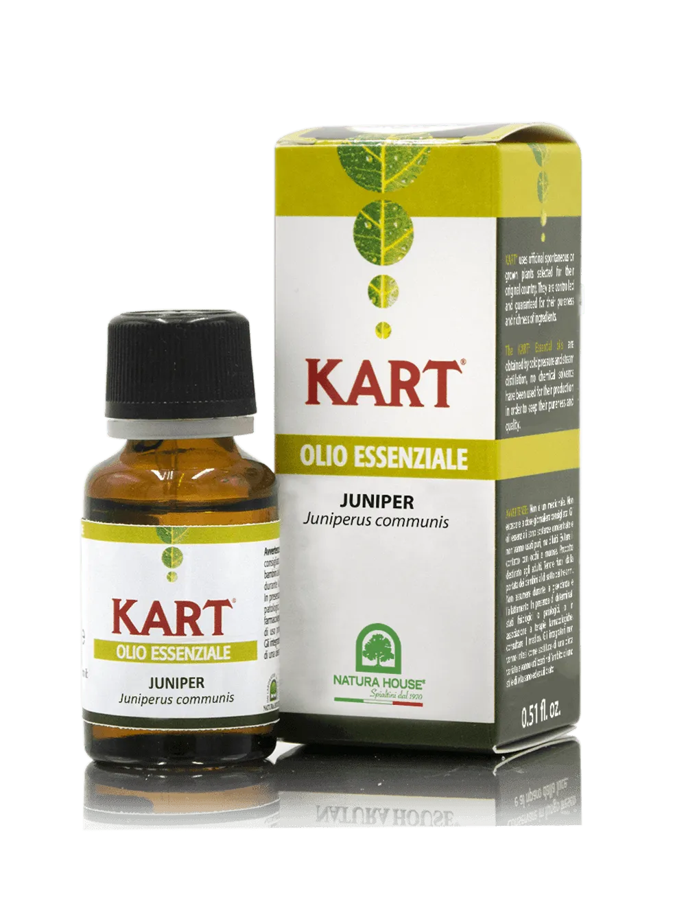 Natura House Juniper etherische olie 15ml kruidig