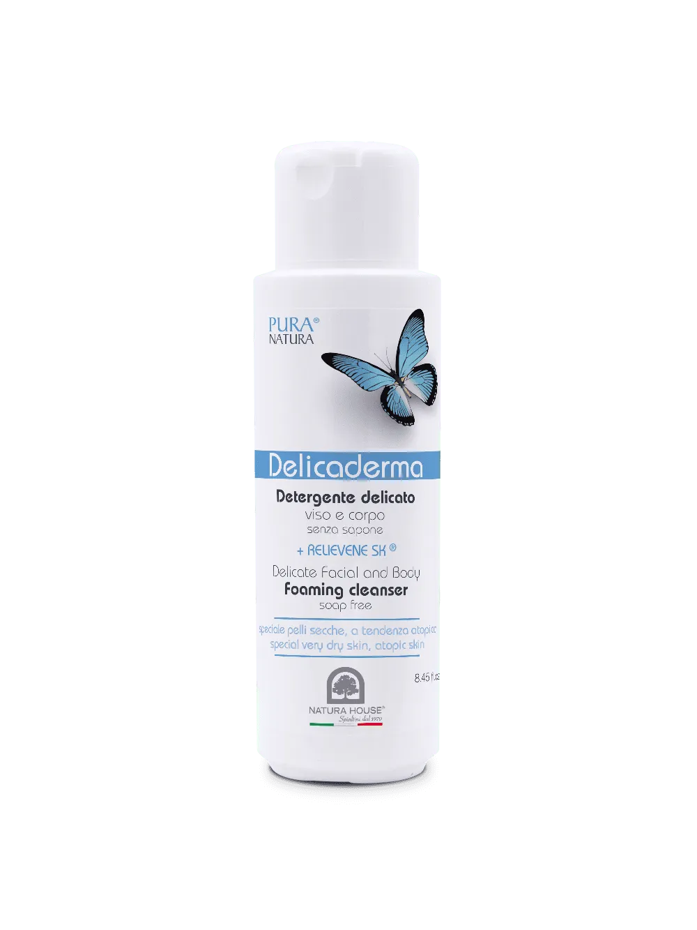 Natura House Delicaderma reinigingsschuim 250ml zonder parfum