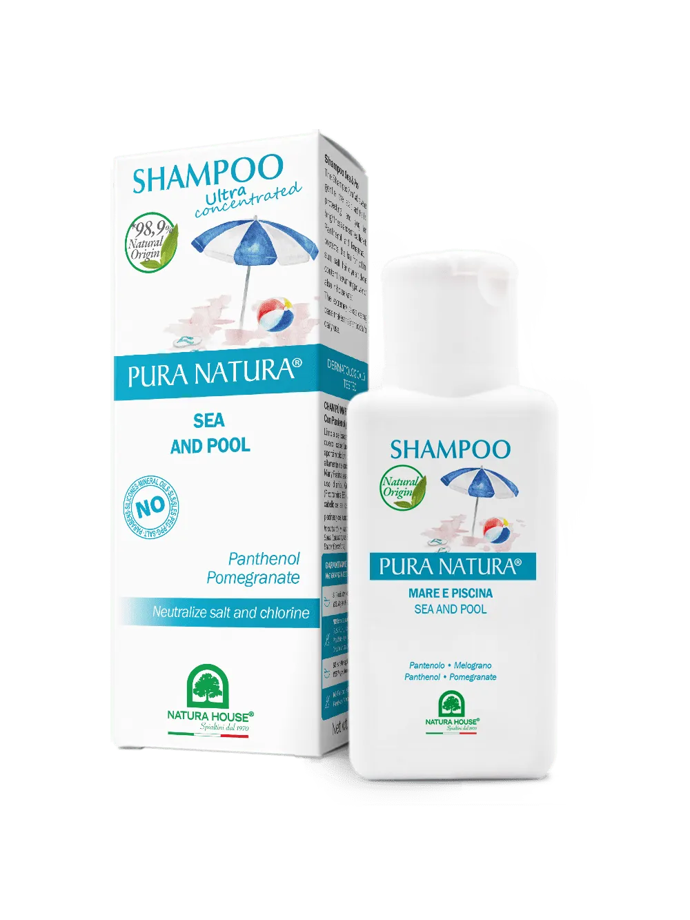 Natura House Zee en Zwembad shampoo 250ml panthenol