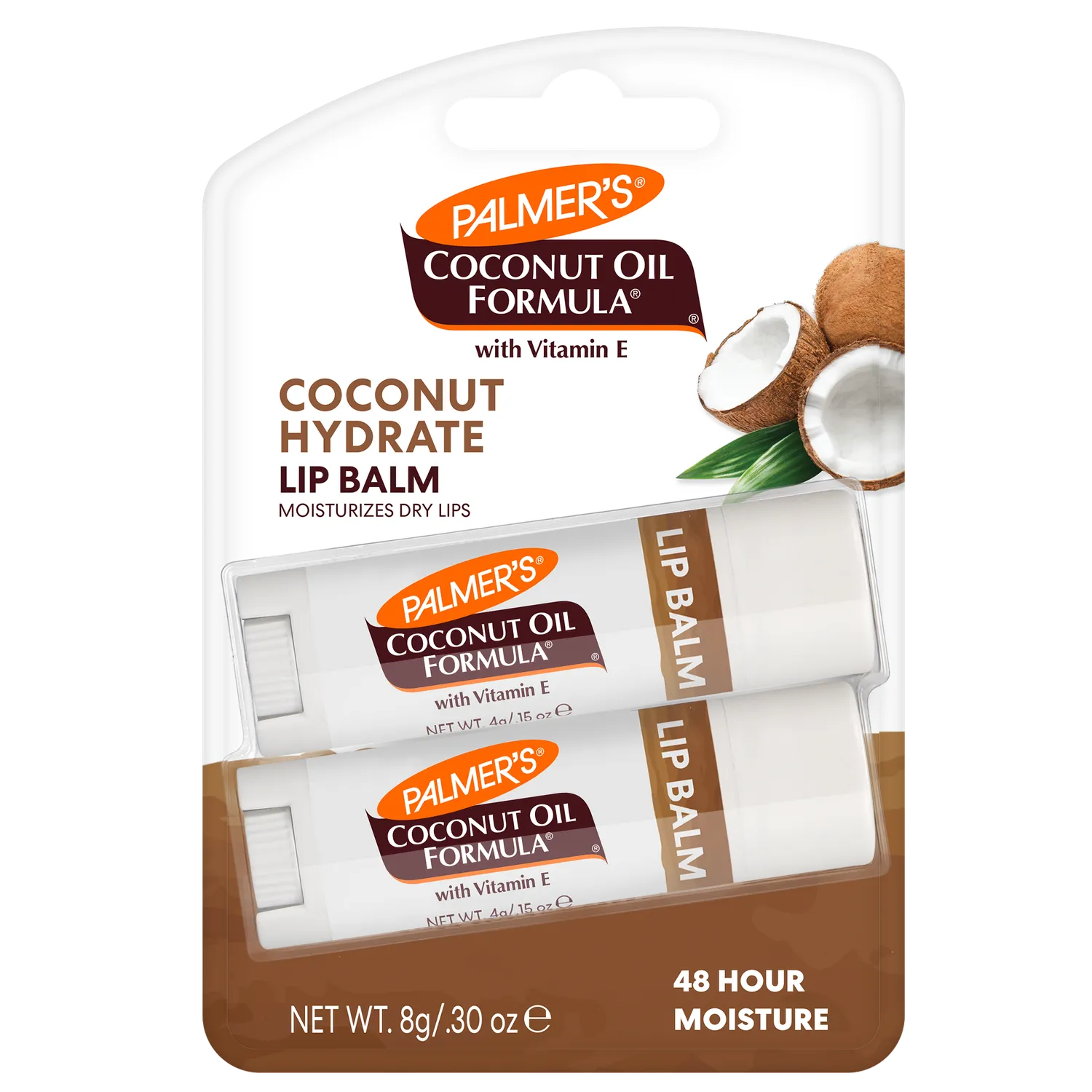Palmer's Coconut Hydrate Lip Balm lippenbalsem 2-pack kokos