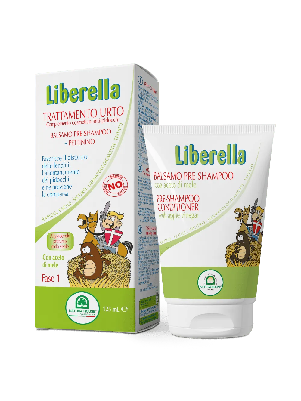 Natura House Liberella conditioner 125ml met netenkam
