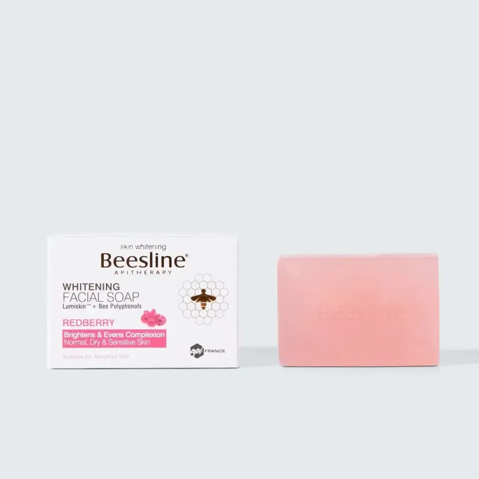 Beesline Whitening Redberry gezichtszeep egaliserend