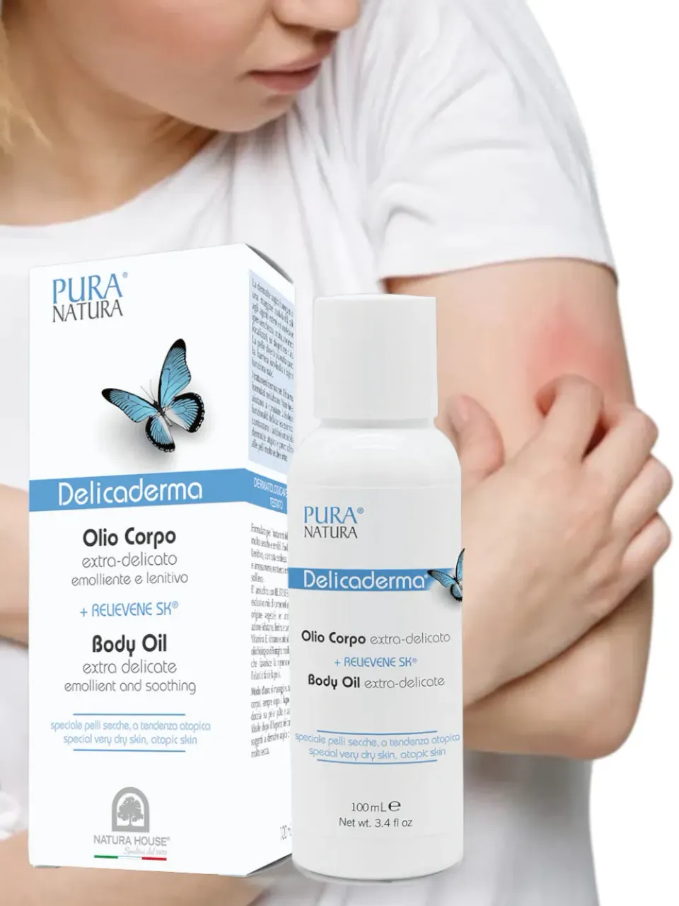 Natura House Delicaderma Body Oil lichaamsolie 100ml droge huid
