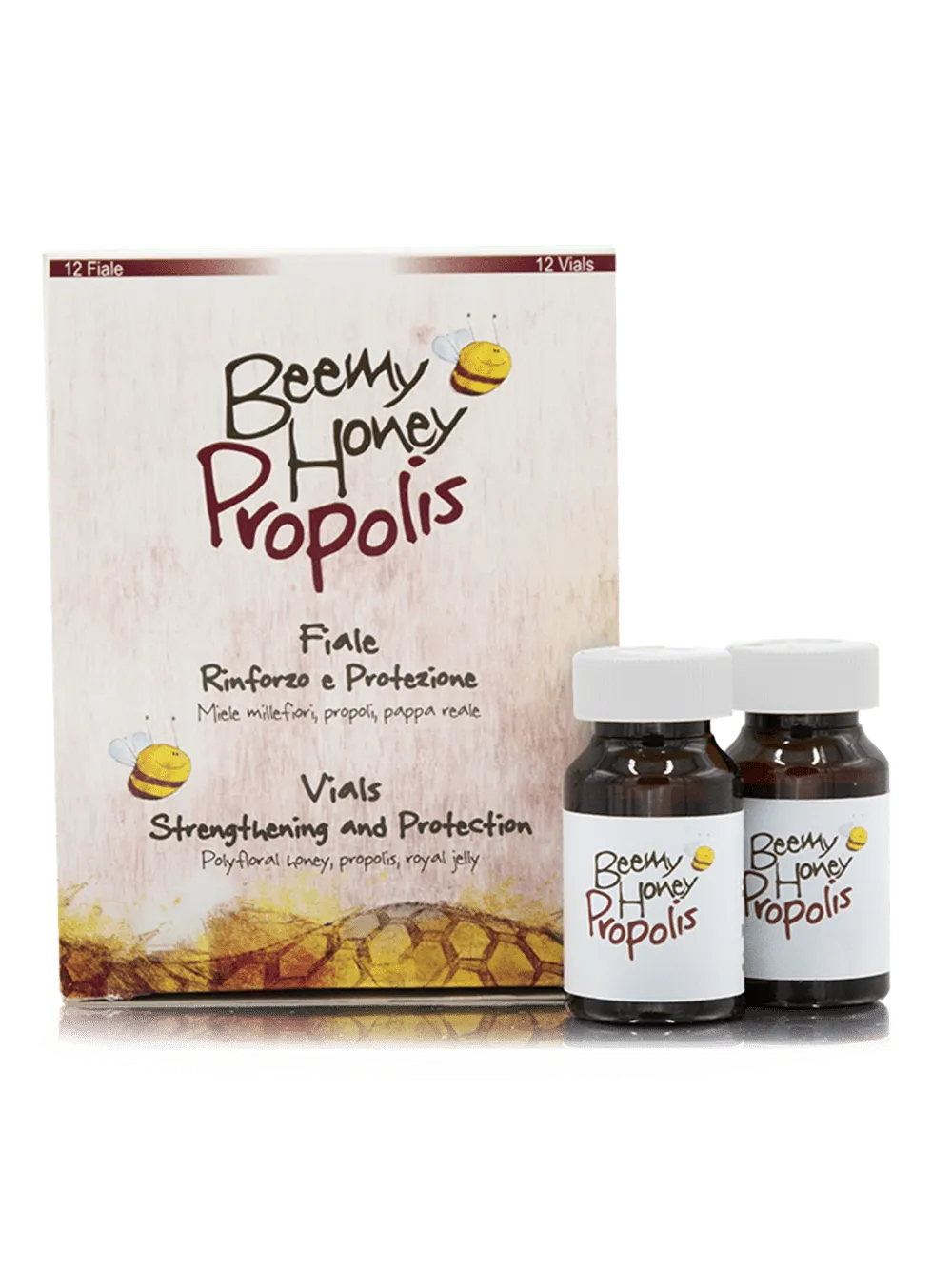 Natura House Beemy Propolis ampullen 12 stuks honing