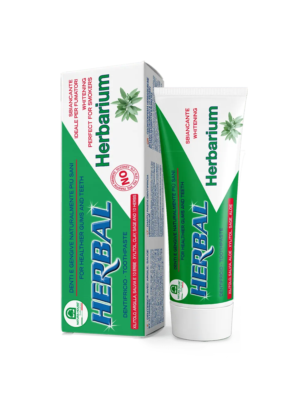 Natura House Herbarium tandpasta xylitol 100ml fris