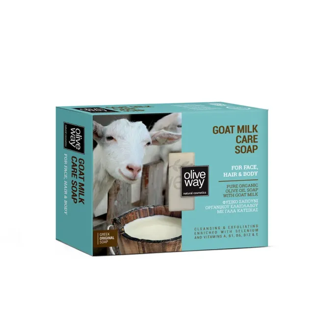 Oliveway Goat Milk Care zeep geitenmelk kalmerend