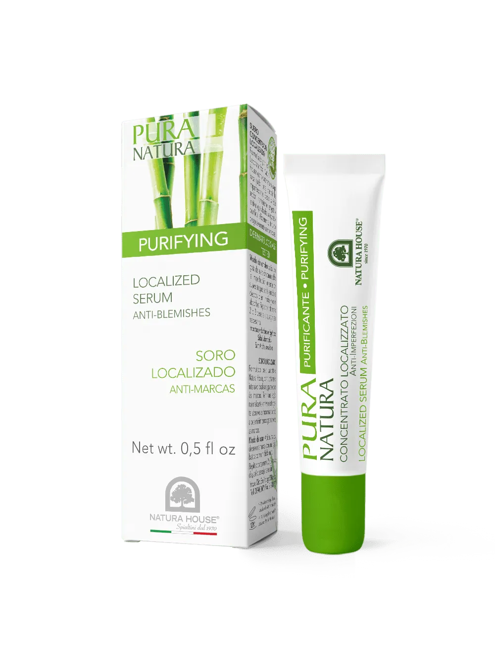 Natura House zuiverend serum 15ml tegen puistjes en acne