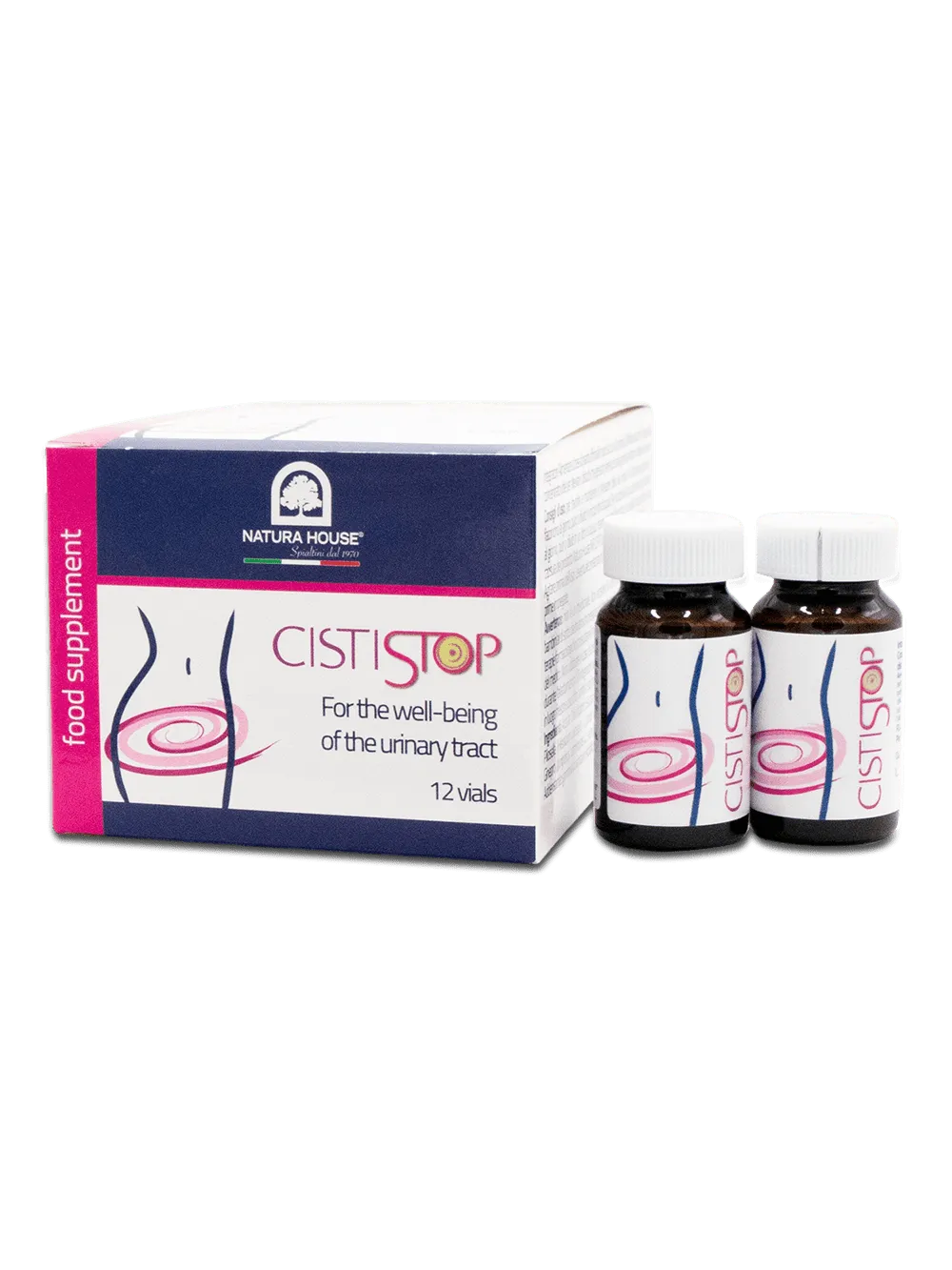 Natura House Cististop cranberry drank 12x10ml urinewegen