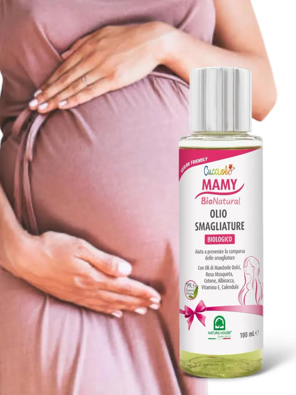 Natura House Cucciolo Mamy BIO lichaamsolie 100ml striae