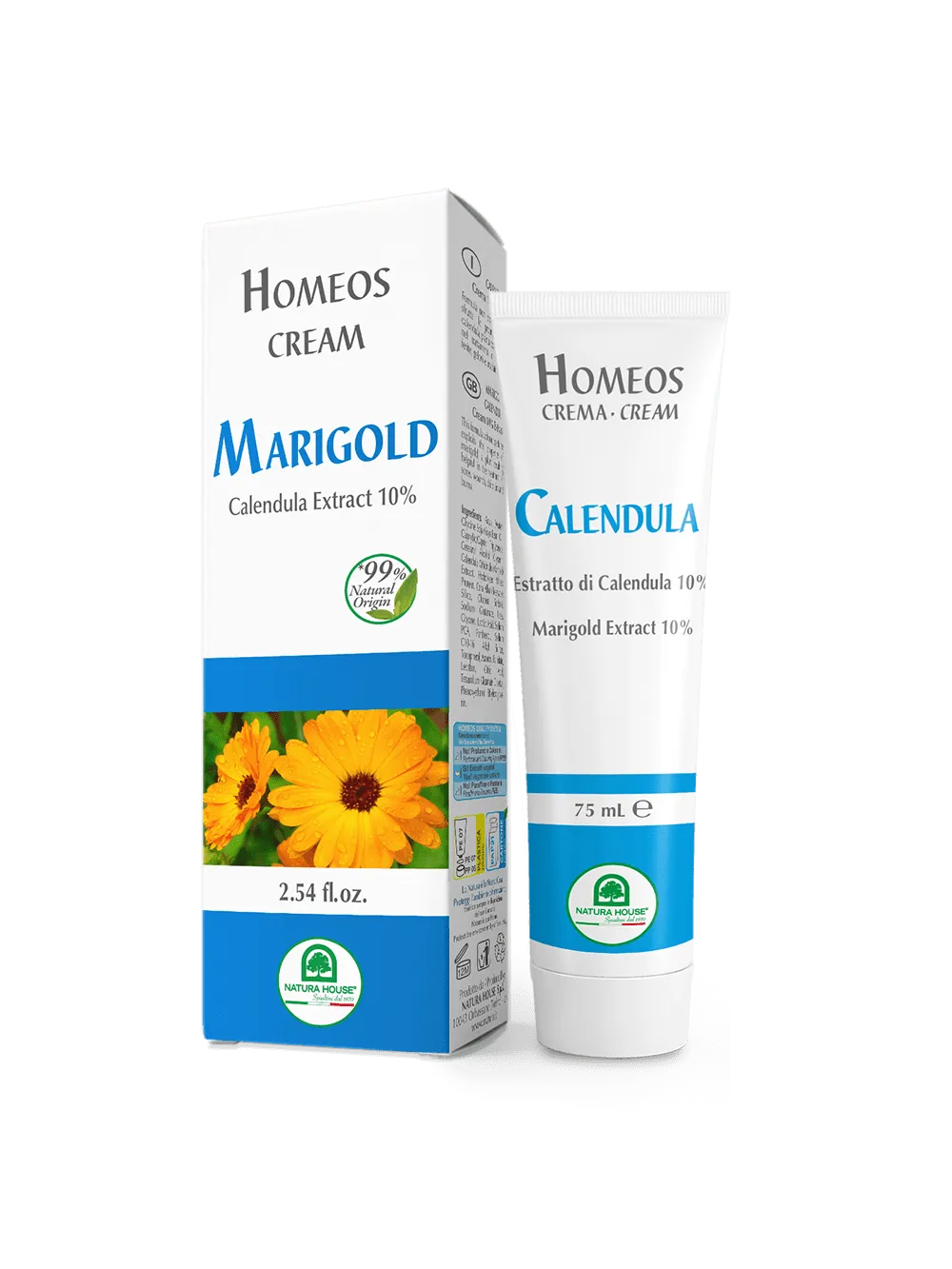 Natura House Homeos Marigold Cream crème 75ml zonder parfum