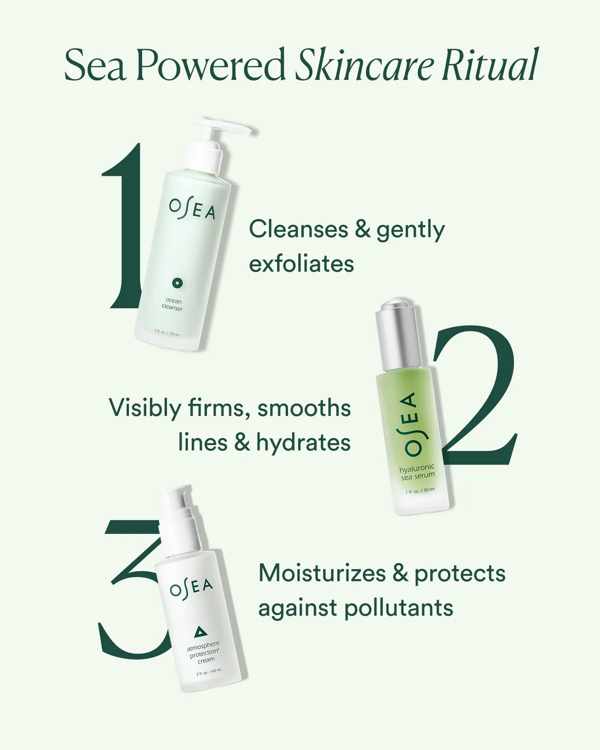 Osea Ocean Cleanser gelreiniger 5 oz pH-neutraal