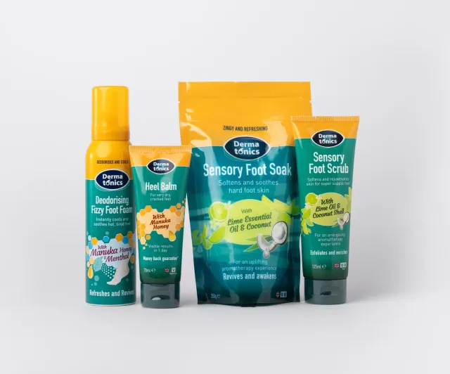 Dermatonics Complete Foot Care Kit voetverzorgingsset 4-delig