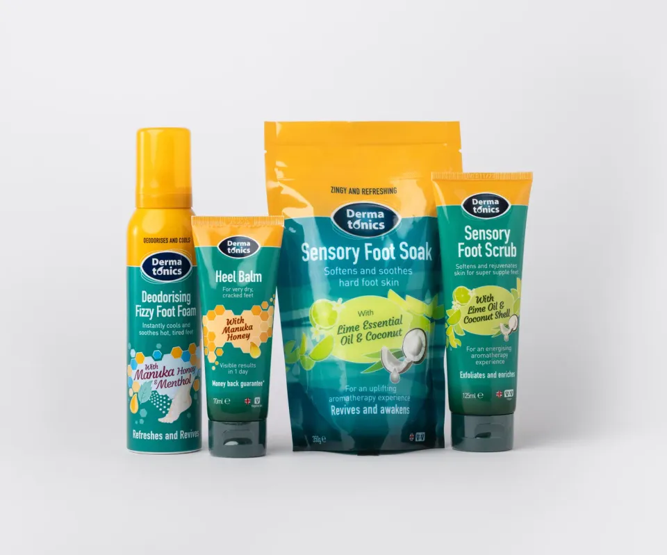 Dermatonics Complete Foot Care Kit voetverzorgingsset 4-delig