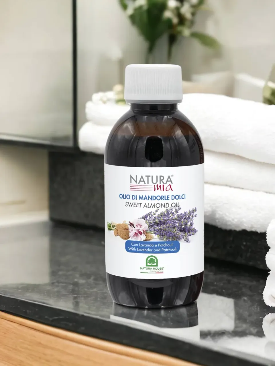 Natura House Natura Mia huidolie amandel lavendel 200 ml