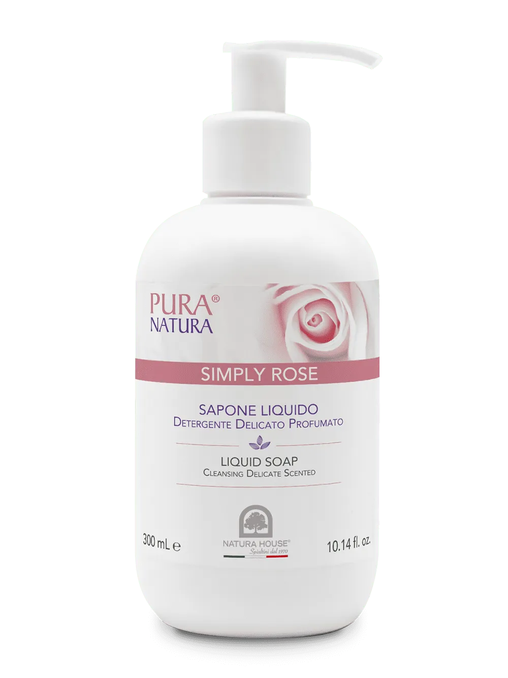 Natura House Simply Rose face & hand wash 300 ml roos