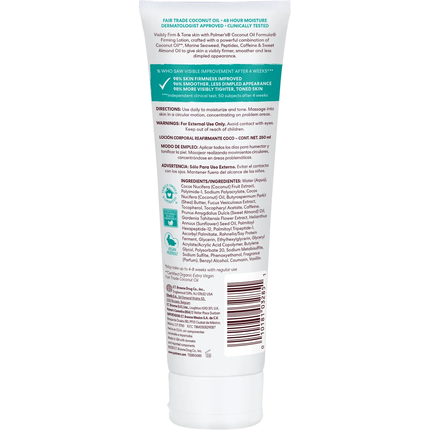 Palmer's Coconut Firms bodylotion 250 ml verstevigend