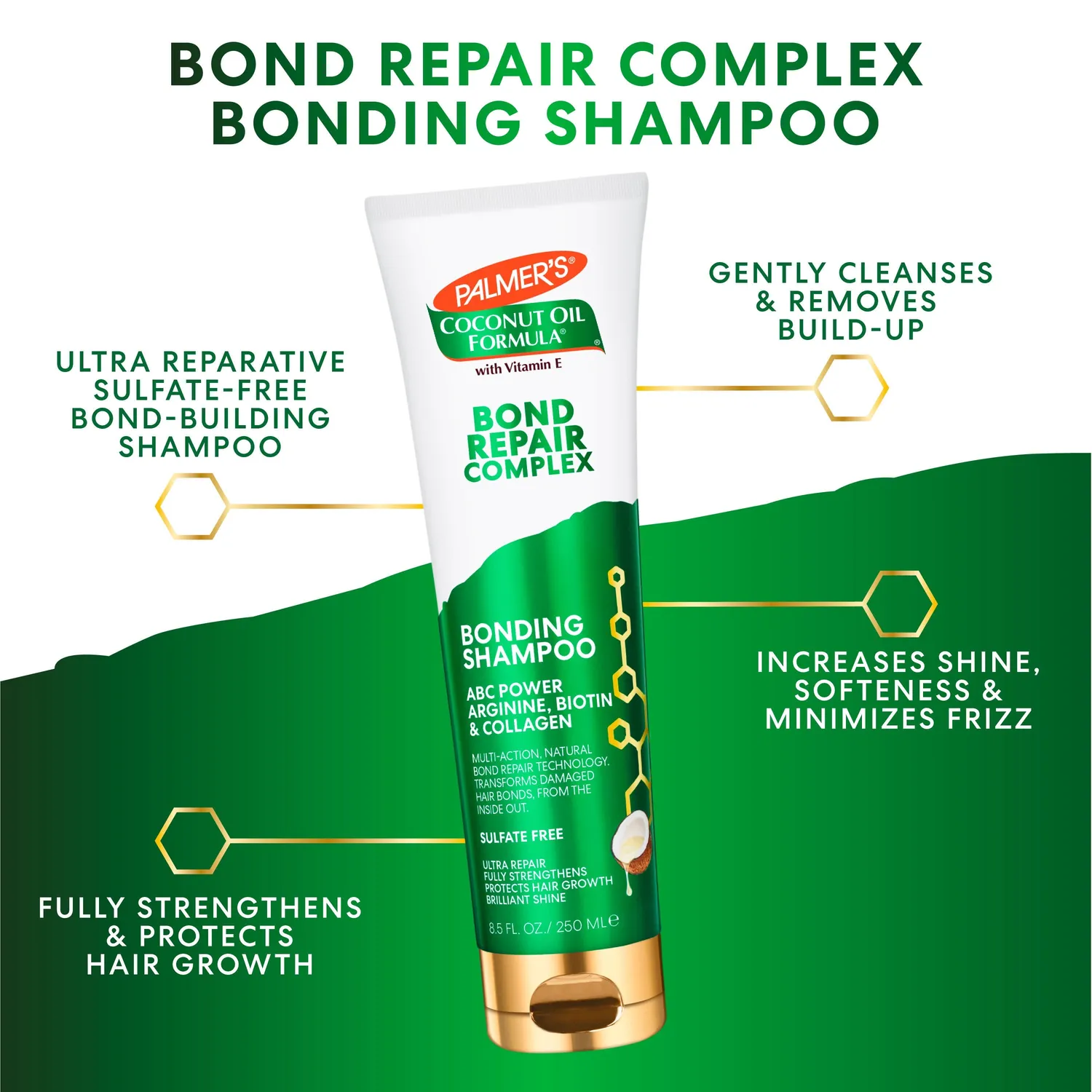 Palmer's Bond Repair Complex Shampoo shampoo 200 ml beschadigd haar
