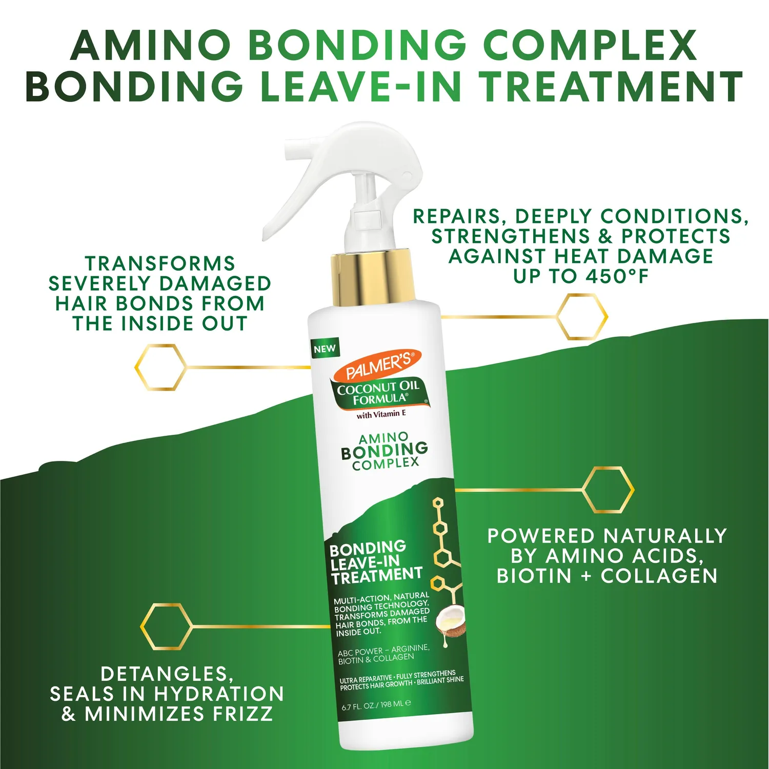 Palmer's Bond Repair Complex Bonding Leave-In Treatment 6.7 fl oz