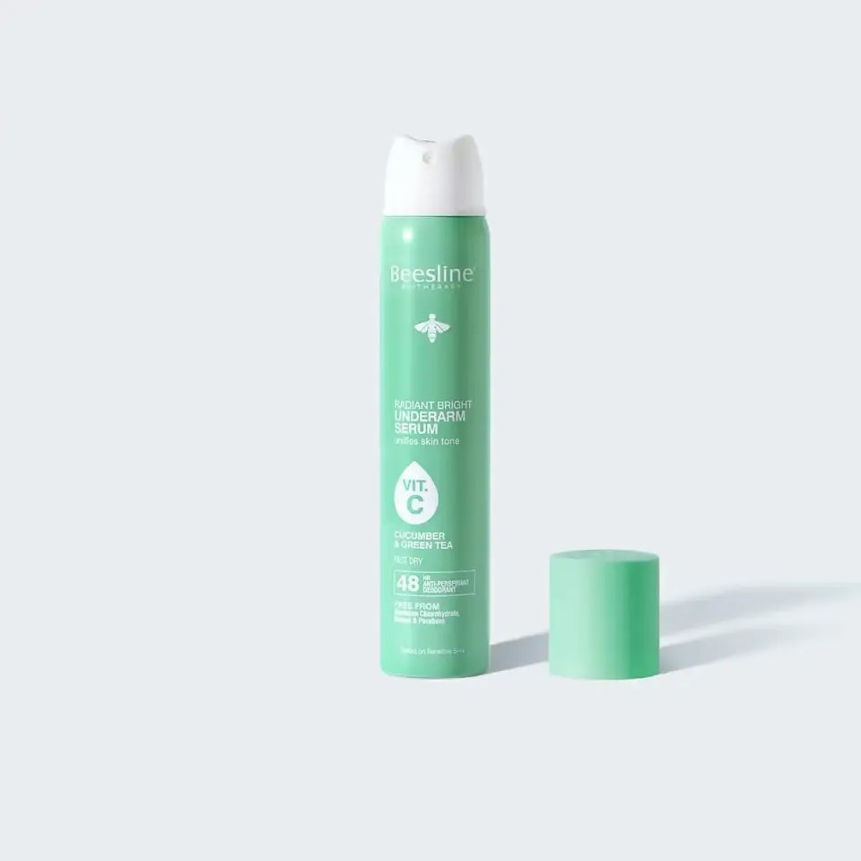 Beesline Radiant Bright okselserum komkommer spray